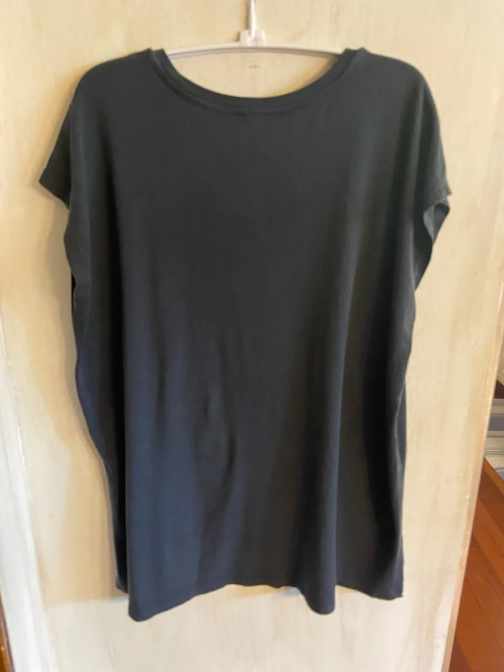 Eileen Fisher V-Neck Short Sleeve Tee - Picture 7 of 11